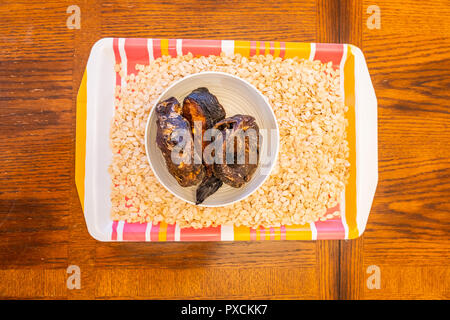 Nigerian melon seeds used to prepare egusi soup Stock Photo