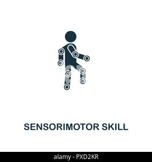 Sensorimotor Skill icon. Premium style design from artificial intelligence collection. UX and UI. Pixel perfect sensorimotor skill icon. For web desig Stock Photo