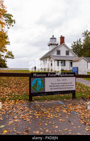 MI - Old Mission Point. Old Mission Point, Michigan Stock Photo - Alamy