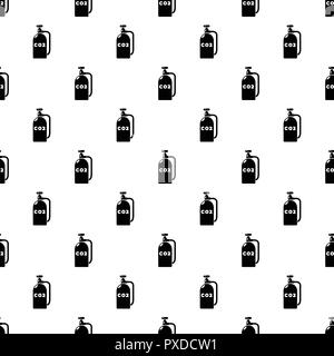 Paintball carbon dioxide pattern vector seamless Stock Vector