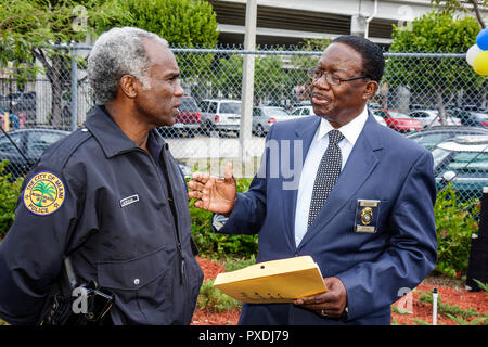 Miami Florida,Overtown,Black Police Precinct & Courthouse Museum,grand opening,ceremony,community history,honor,heritage,segregation,racial discrimina Stock Photo