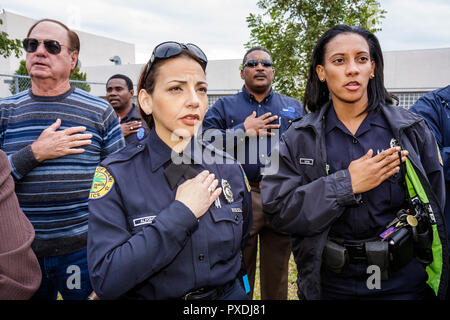 Miami Florida,Overtown,Black Police Precinct & Courthouse Museum,grand opening,ceremony,community history,honor,heritage,segregation,racial discrimina Stock Photo