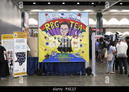 Los Angeles, USA. 20th Oct, 2018. Atmosphere at Politicon 2018 at the LA convention Center on October 20, 2018 in Los Angeles, California. Credit: The Photo Access/Alamy Live News Stock Photo