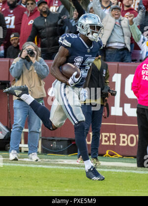 Dallas Cowboys wide receiver Michael Gallup (13) runs a pass route during  an NFL football game against the New York Giants on Thursday, November 24,  2022, in Arlington, Texas. (AP Photo/Matt Patterson