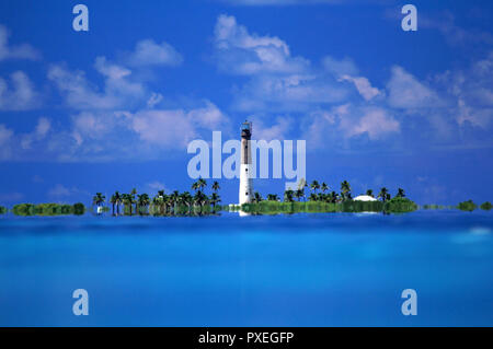The Dry Tortugas Lighthouse, located on Loggerhead Key in the Florida ...