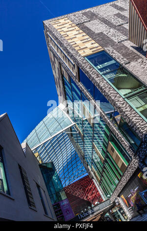 Architectural details of the Intu Watford Shopping Centre, recently refurbished, Watford, Hertfordshire, England, UK. Stock Photo