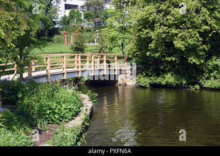 Kurpark, Bad Schwalbach Stock Photo