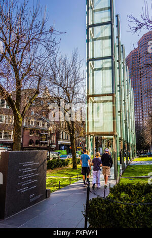 Holocaust Memorial   Boston, Massachusetts, USA Stock Photo