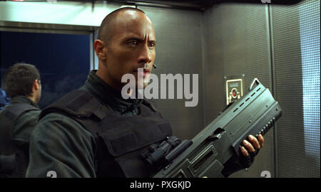 Doom – Der Film, 2005 Regie: Andrzej Bartkowiak, Sarge (DWAYNE 'THE ROCK' JOHNSON) Stock Photo