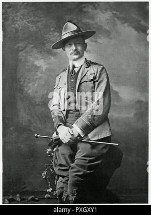 Robert Baden-Powell, 1st Baron Baden-Powell (1857 - 1941), English ...