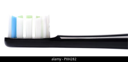 Toothbrush on white background close up Stock Photo