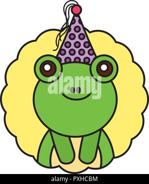 cute little kawaii frog Stock Vector Image & Art - Alamy