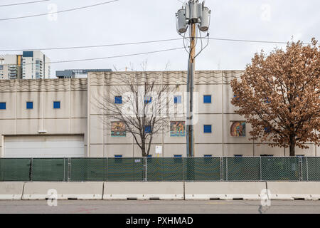 Picture of Industrial building in Chicago Stock Photo - Alamy