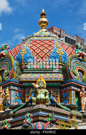 Sri Maha Mariamman Temple in Bangkok, Thailand. Stock Photo