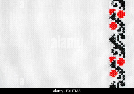 Cross stitch background Black and White Stock Photos & Images - Alamy