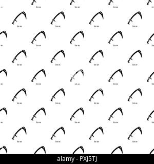 Ice ax pattern vector seamless Stock Vector