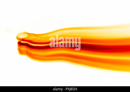 Colored noise with crazy directions of light. Modern, trendy digital abstract concept background, movement Stock Photo