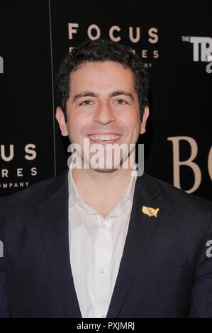 New York, USA. 22nd October, 2018. Amit Paley attends the New York screening of 'Boy Erased' at the Whitby Hotel on October 22, 2018 in New York City. Credit: Ron Adar/Alamy Live News Stock Photo