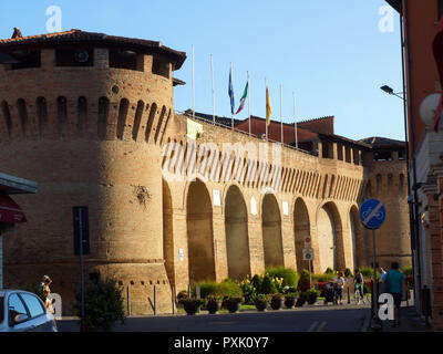 Castle of Forlimpopoli. Forlimpopoli, Emilia-Romagna, province of Forlì-Cesena, Italy. 23 Sep 2018 Stock Photo