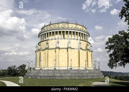 Deutschland, Bayern, Kehlheim, Michelsberg, Befreiungshalle, Detail, Niederbayern, antikisierender Rundbau, erbaut 1837, Gebaeude, Bauwerk, Architektu Stock Photo