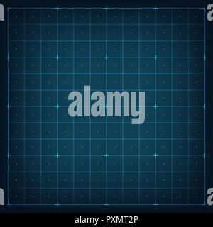 grid for virtual futuristic interface HUD for your design Stock Vector