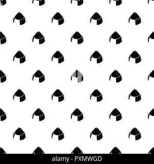 Conic tent pattern vector seamless Stock Vector