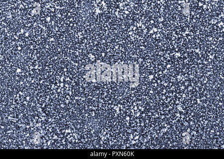 Close up of a hoar frost random texture. Suitable for use as a winter background. Stock Photo