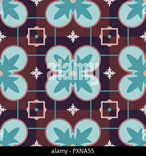 seamless vector colorful arabic geometric traditional pattern. Perfect for fabrics, promotional products, notebooks. Stock Vector