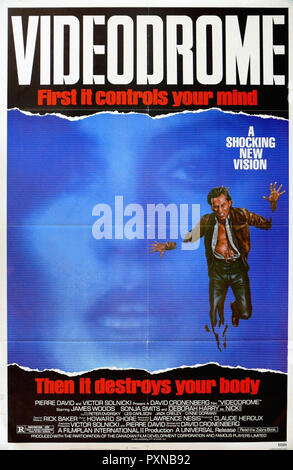 VIDEODROME ビデオドローム VHD VIDEODROME - David Cronenberg Japanese original Vintage VHD Video
