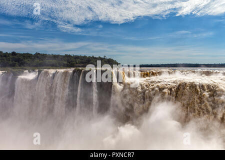 Iguazu Falls, Puerto Iguazu, Misiones, Argentina Stock Photo