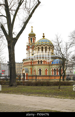 Alexander Nevsky cathedral in Lodz. Poland