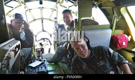 The Doc flight crew pose for a photo with U.S. Air Force Brig. Gen ...