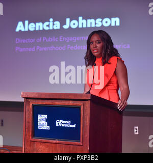2018 Planned Parenthood Federation of America's Annual Champions of Womens Health Brunch at the Hamilton  Featuring: Alencia Johnson Where: Washingon DC, District Of Columbia, United States When: 15 Sep 2018 Credit: WENN.com