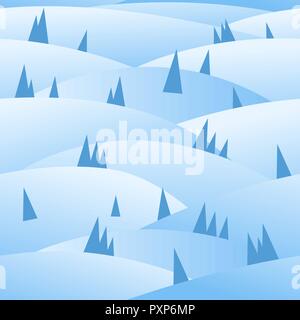 Winter holidays seamless pattern Stock Vector