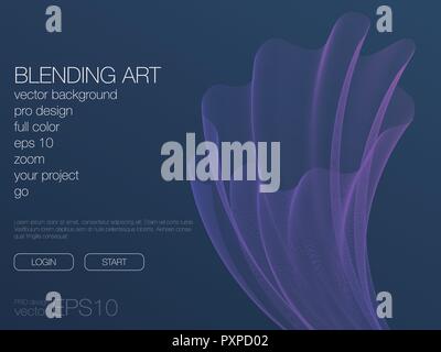 Futuristic user interface. UI Technology background vector Stock Vector