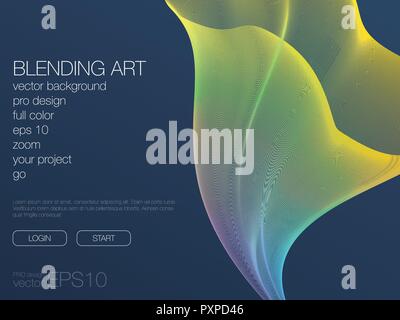 Futuristic user interface. UI Technology background vector Stock Vector