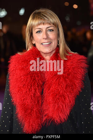 Fay Ripley attending the Bohemian Rhapsody World Premiere held at the the SSE Arena, Wembley, London. Stock Photo