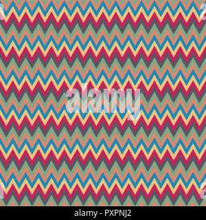 Chevron background, design seamless pattern vintage retro color Stock Vector