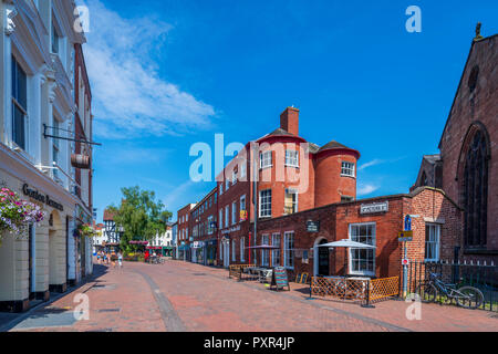 High Street, Hereford, Herefordshire, England, United Kingdom, Europe Stock Photo