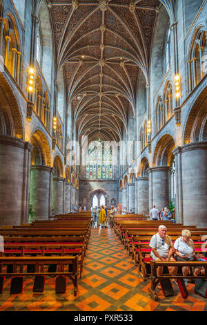 Hereford Cathedral, Herefordshire, England, United Kingdom, Europe Stock Photo