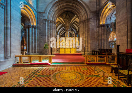 Hereford Cathedral, Herefordshire, England, United Kingdom, Europe Stock Photo