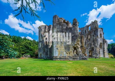 Old Wardour Castle near Tisbury, Wiltshire, England, United KIngdom, Europe Stock Photo