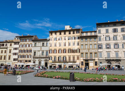 Italy, Tuscany, Florence, city center in summer Stock Photo
