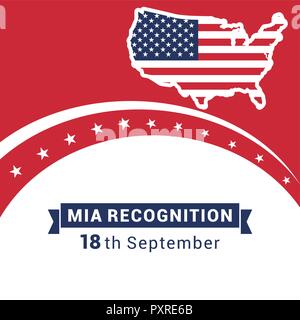 Happy Mia recognition card design vector Stock Vector