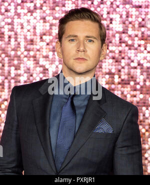 London, UK. 23rd October, 2018. Allen Leech attends the World Premiere of 'Bohemian Rhapsody' at SSE Arena Wembley on October 23, 2018 in London, England Credit: Gary Mitchell, GMP Media/Alamy Live News Stock Photo