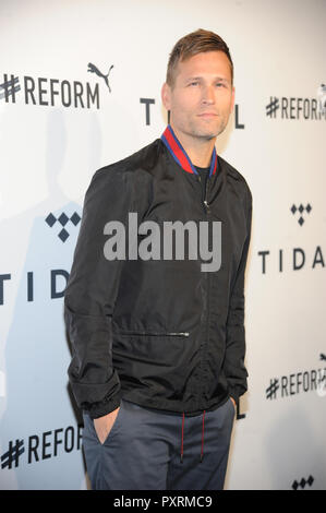 Brooklyn, NY, USA. 23rd Oct, 2018. Kaskade at TIDAL X: Brooklyn 4th Annual Benefit Concert at the Barclays Center in Brooklyn, New York City on October 23, 2018. Credit: John Palmer/Media Punch/Alamy Live News Stock Photo