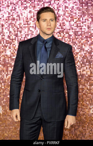 Allen Leech attends the World Premiere of 'Bohemian Rhapsody' at SSE Arena Wembley. Stock Photo