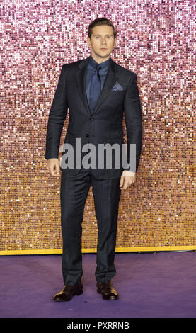London, UK. 23rd Oct, 2018. Allen Leech attends the World Premiere of 'Bohemian Rhapsody' at SSE Arena Wembley. Credit: Gary Mitchell/SOPA Images/ZUMA Wire/Alamy Live News Stock Photo