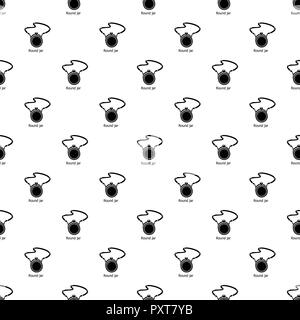Flask pattern vector seamless Stock Vector