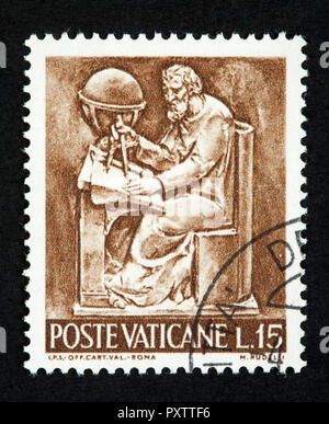 Vatican postage stamp Stock Photo